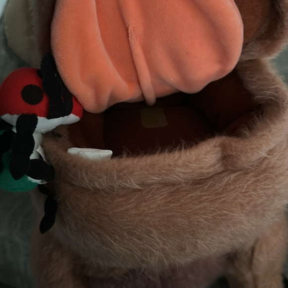 Disney Store Walt Pumba The Lion King Plush Stuffed Large Warthog eating Bugs - Picture 10 of 13